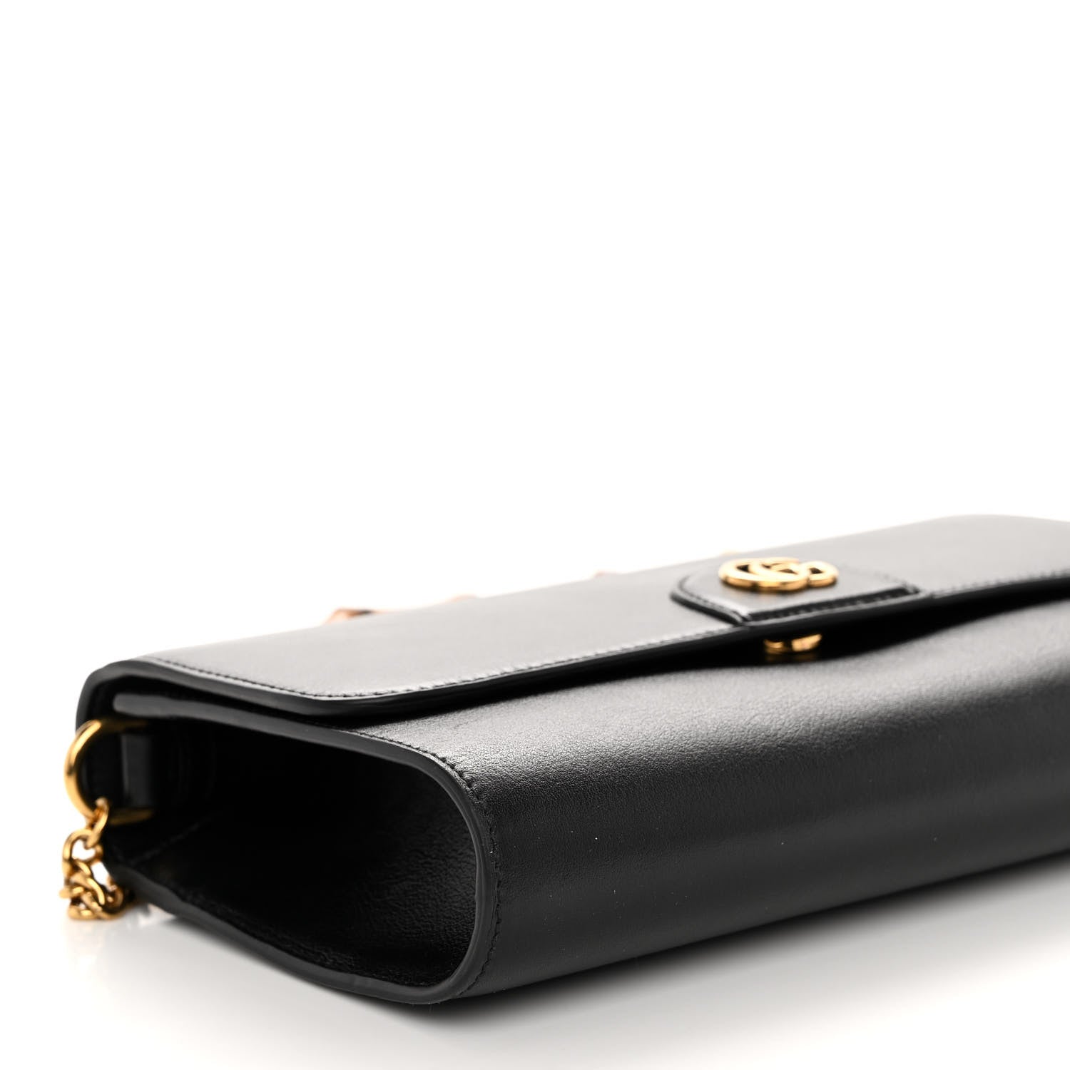 Gucci Wonka Grain Calfskin Mini Diana Bamboo Top Handle Shoulder Bag Black 8 of 9