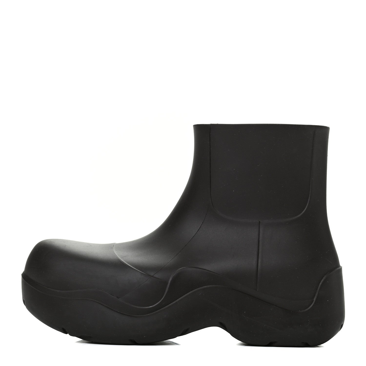 Bottega Veneta Rubber Puddle Ankle Boots 37 Fondant 785662