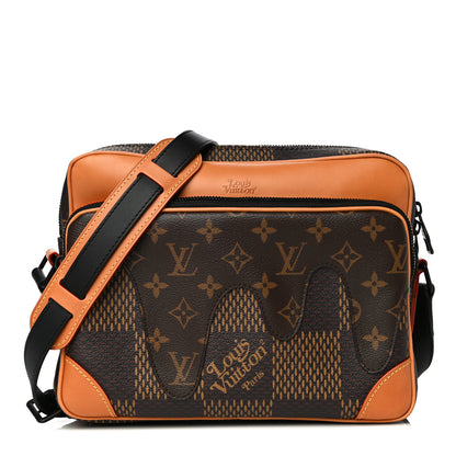 Louis Vuitton X NIGO Giant Damier Ebene Monogram Nil Messenger 1 of 11