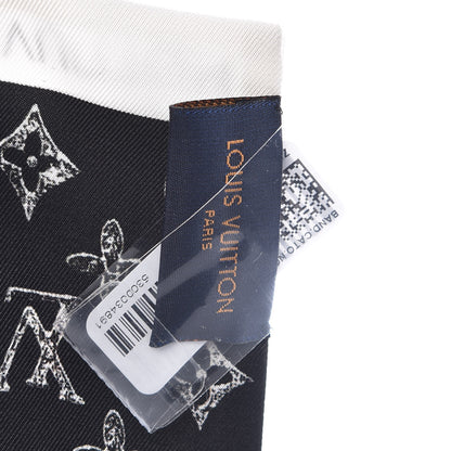 Louis Vuitton Silk Catogram Classic Bandeau Black 3 of 5