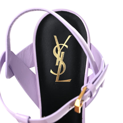 Saint Laurent Patent Tribute 105 Platform Sandals 40 Lavender 6 of 14