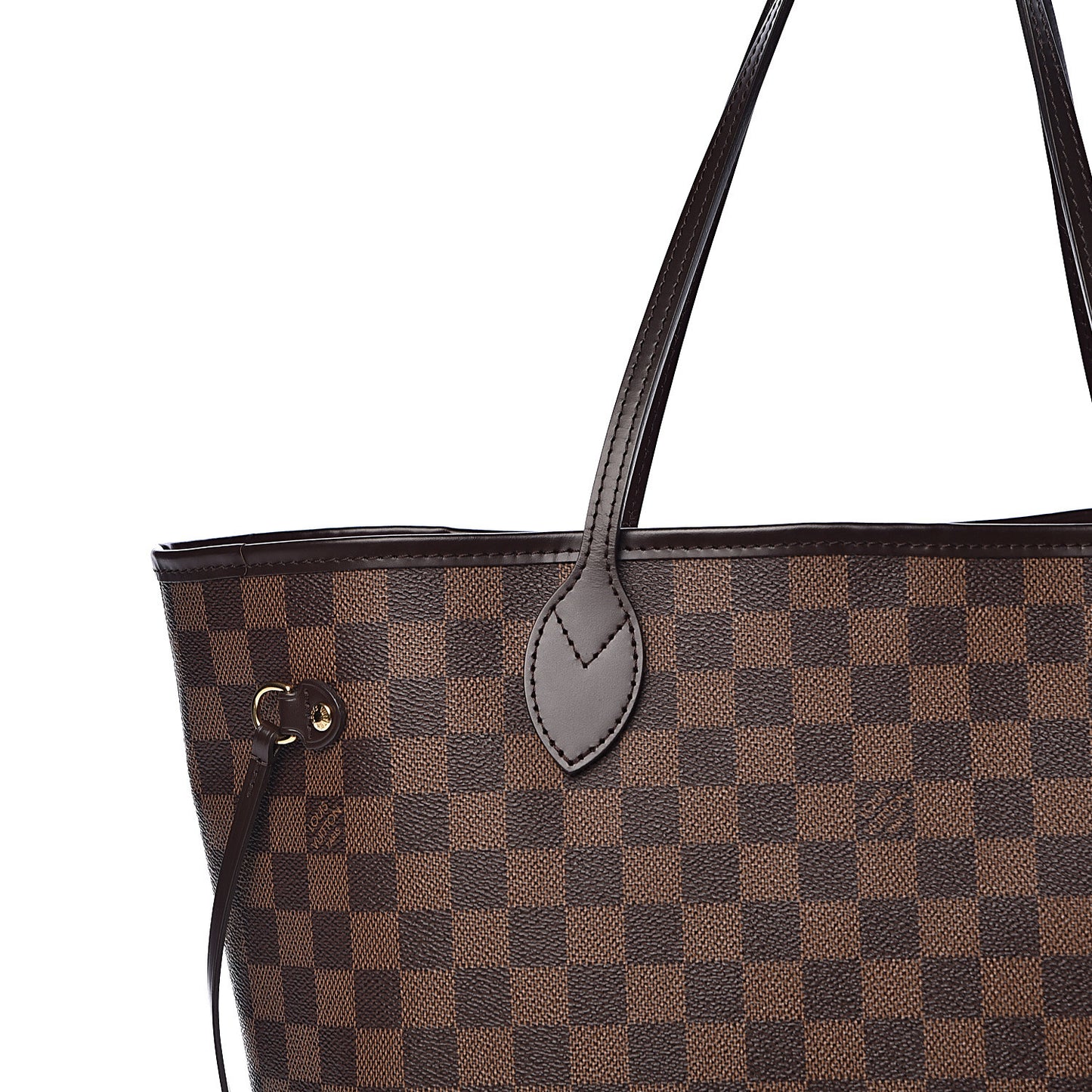 Damier Ebene Neo Neverfull MM Rose Ballerine