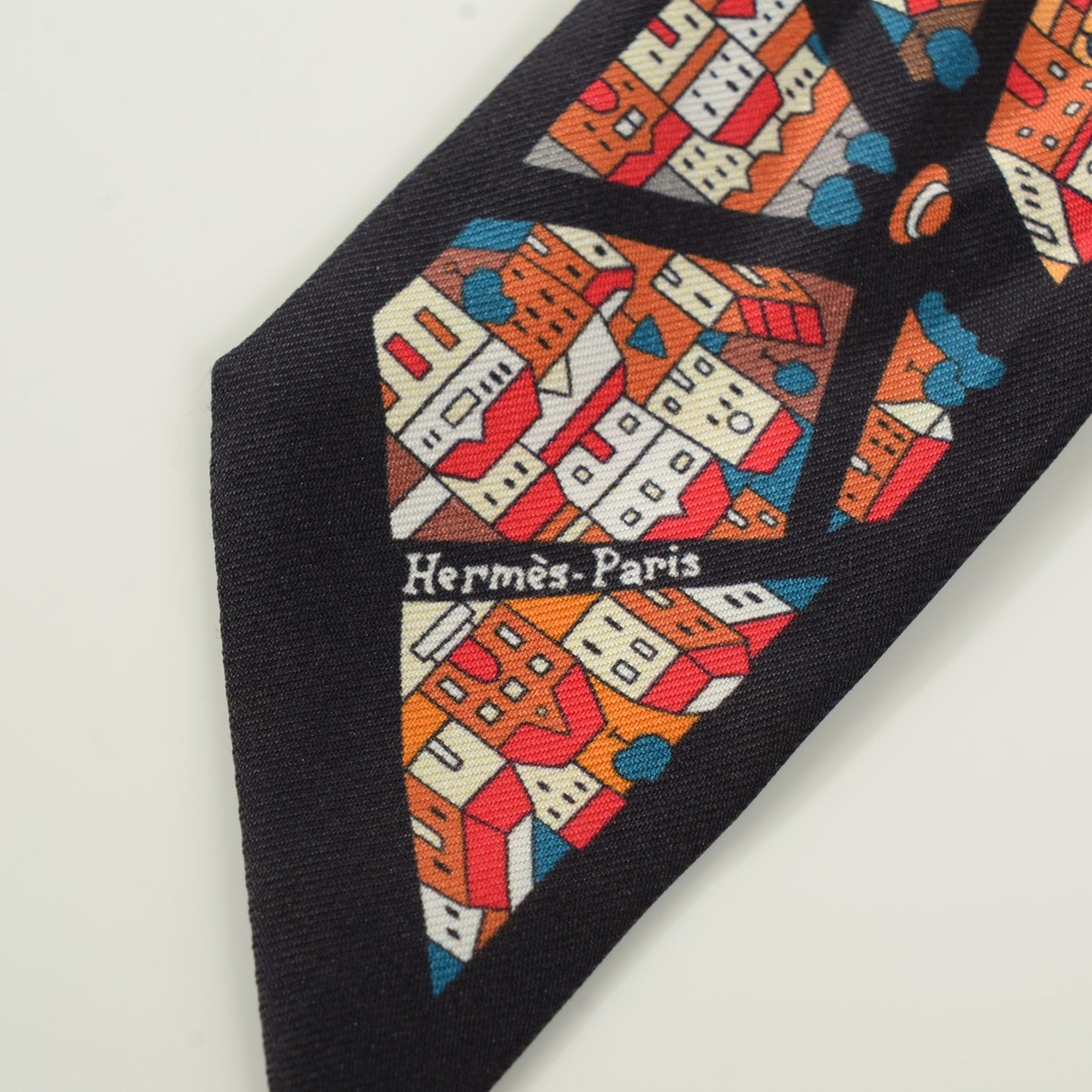 Silk Rive Droite Rive Gauche Twilly Noir Brique Bleu