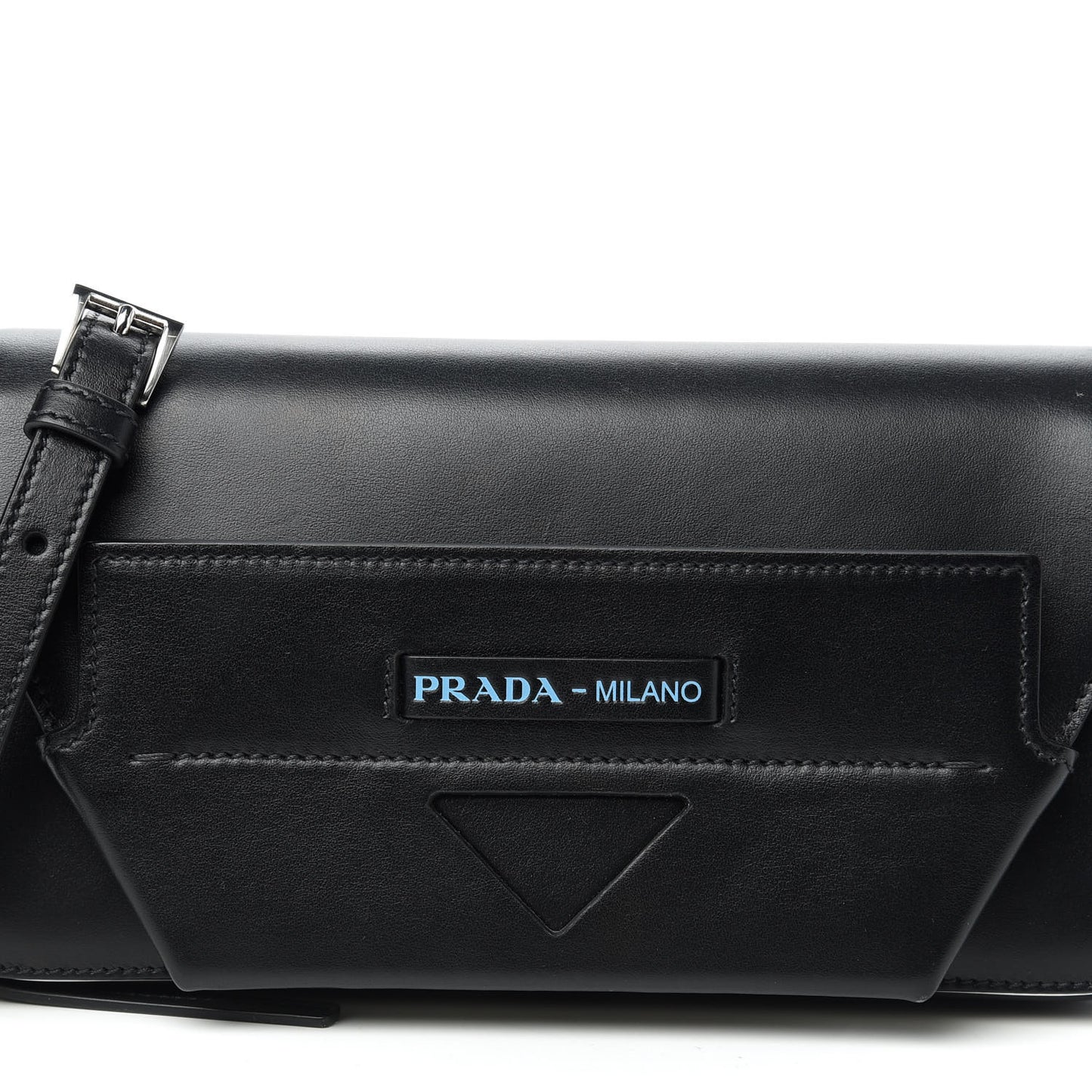 City Calfskin Manuelle Shoulder Bag Black