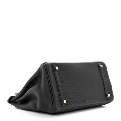 Hermes Togo Birkin 30 Black 4 of 10