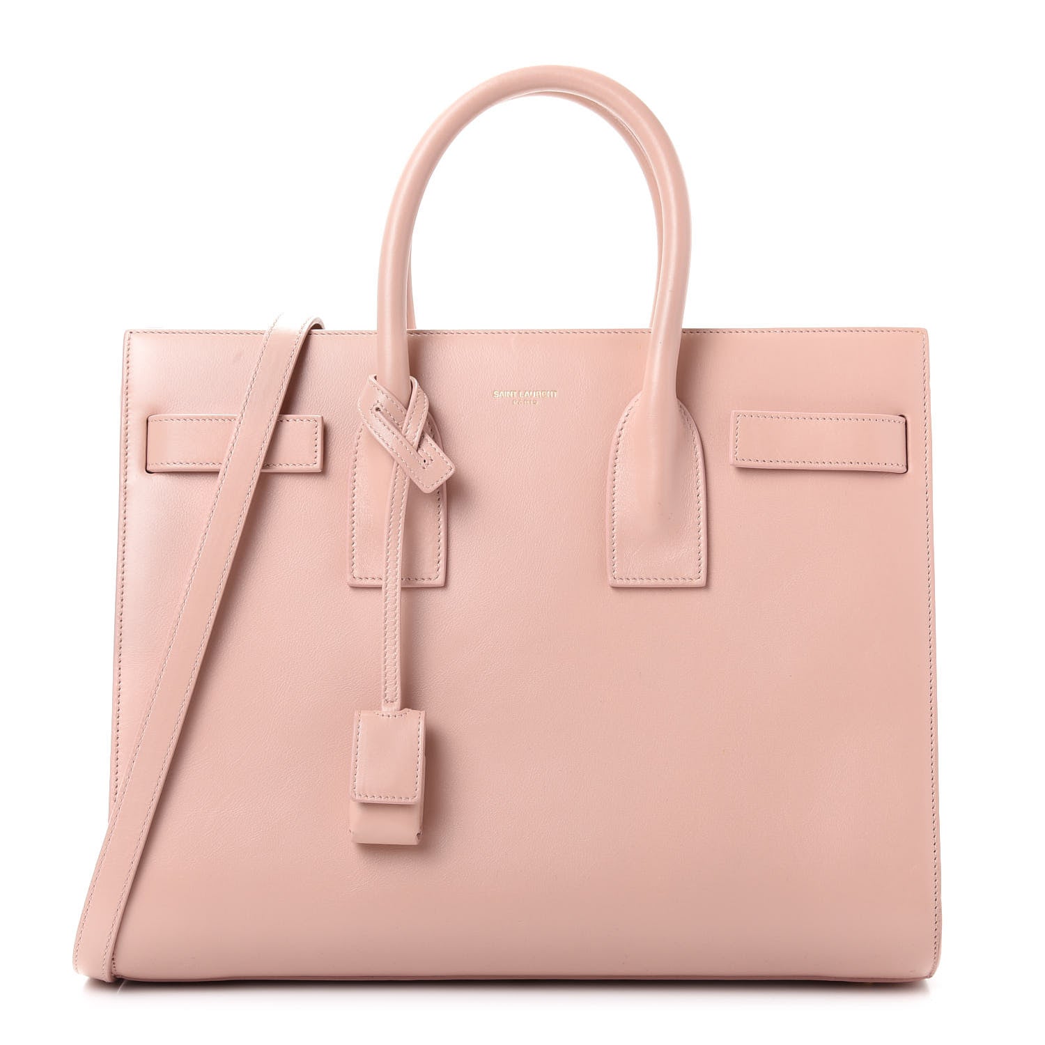 Saint Laurent Calfskin Small Sac De Jour Light Blush 1 of 9
