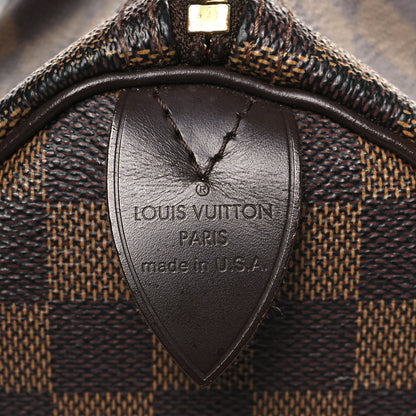Louis Vuitton Damier Ebene Speedy 35 6 of 8
