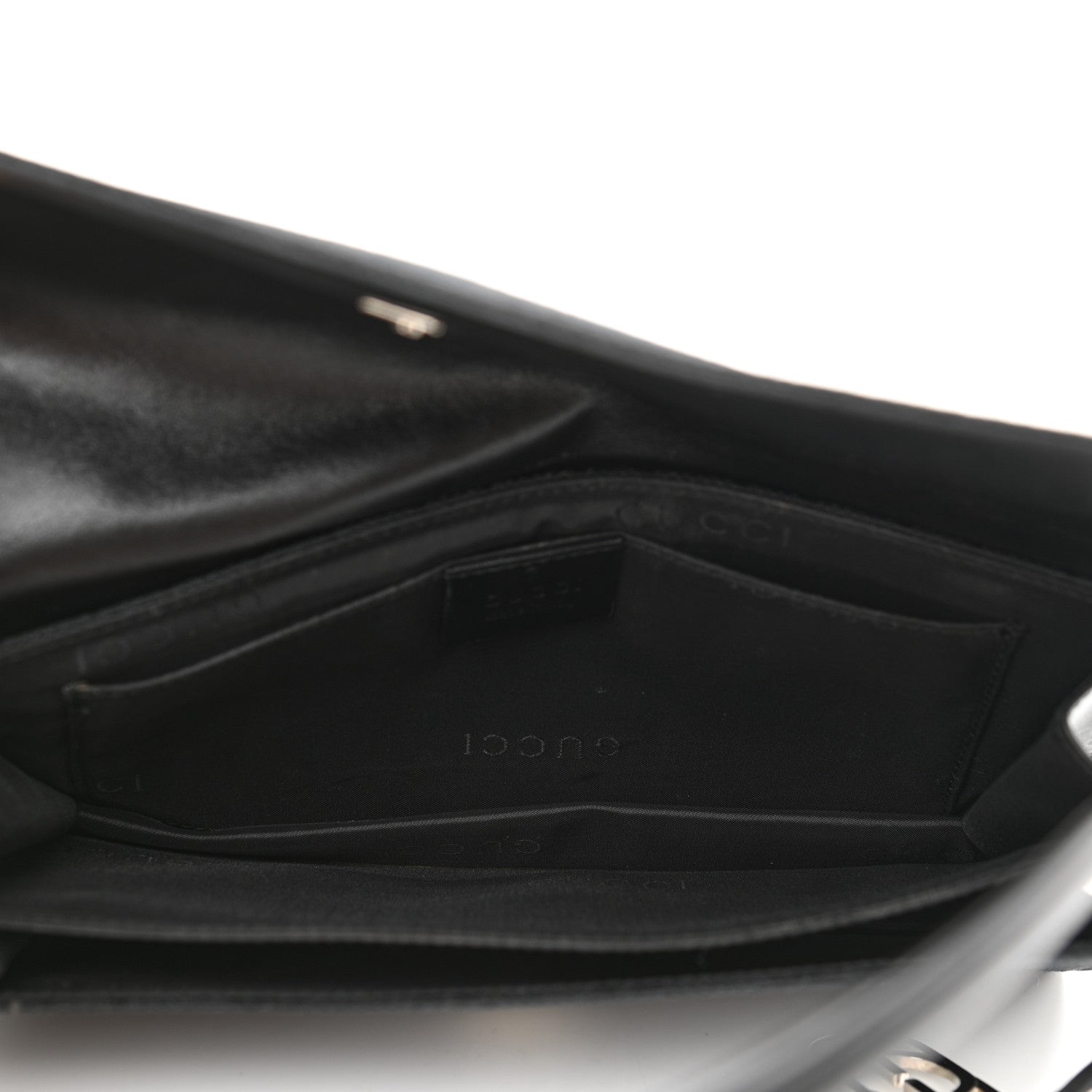 Gucci Monogram Pochette Black 5 of 14