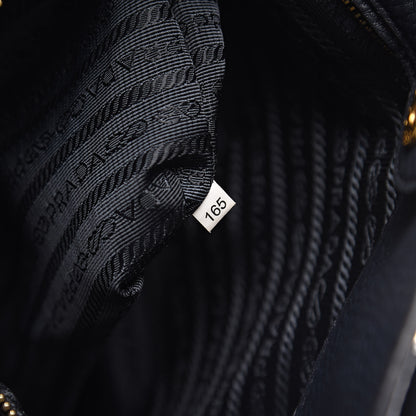 Prada Vitello Daino Side Zip Tote Baltico 7 of 11