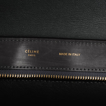 Celine Smooth Calfskin Suede Medium Trapeze Grey 6 of 10