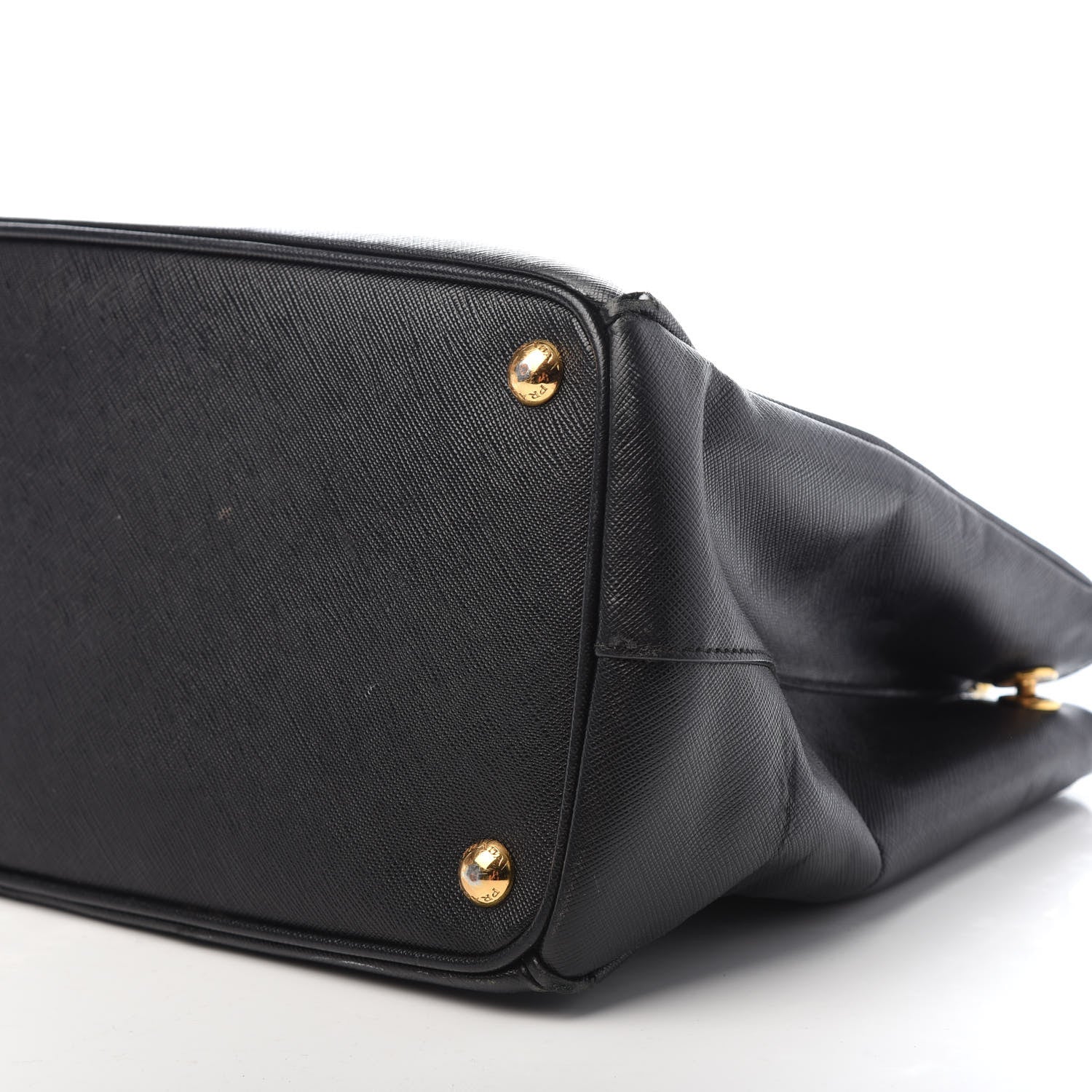 Prada Saffiano Large Galleria Double Zip Tote Black 9 of 9