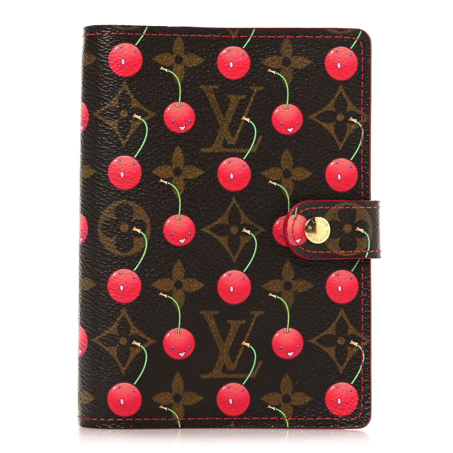 Monogram Cerises Small Ring Agenda Cover