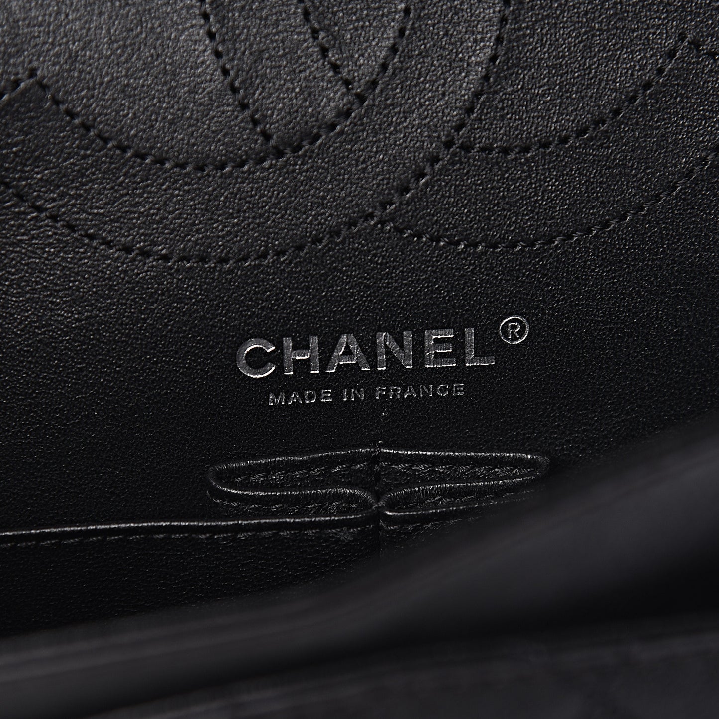 Calfskin Quilted 2.55 Reissue 225 Flap So Black