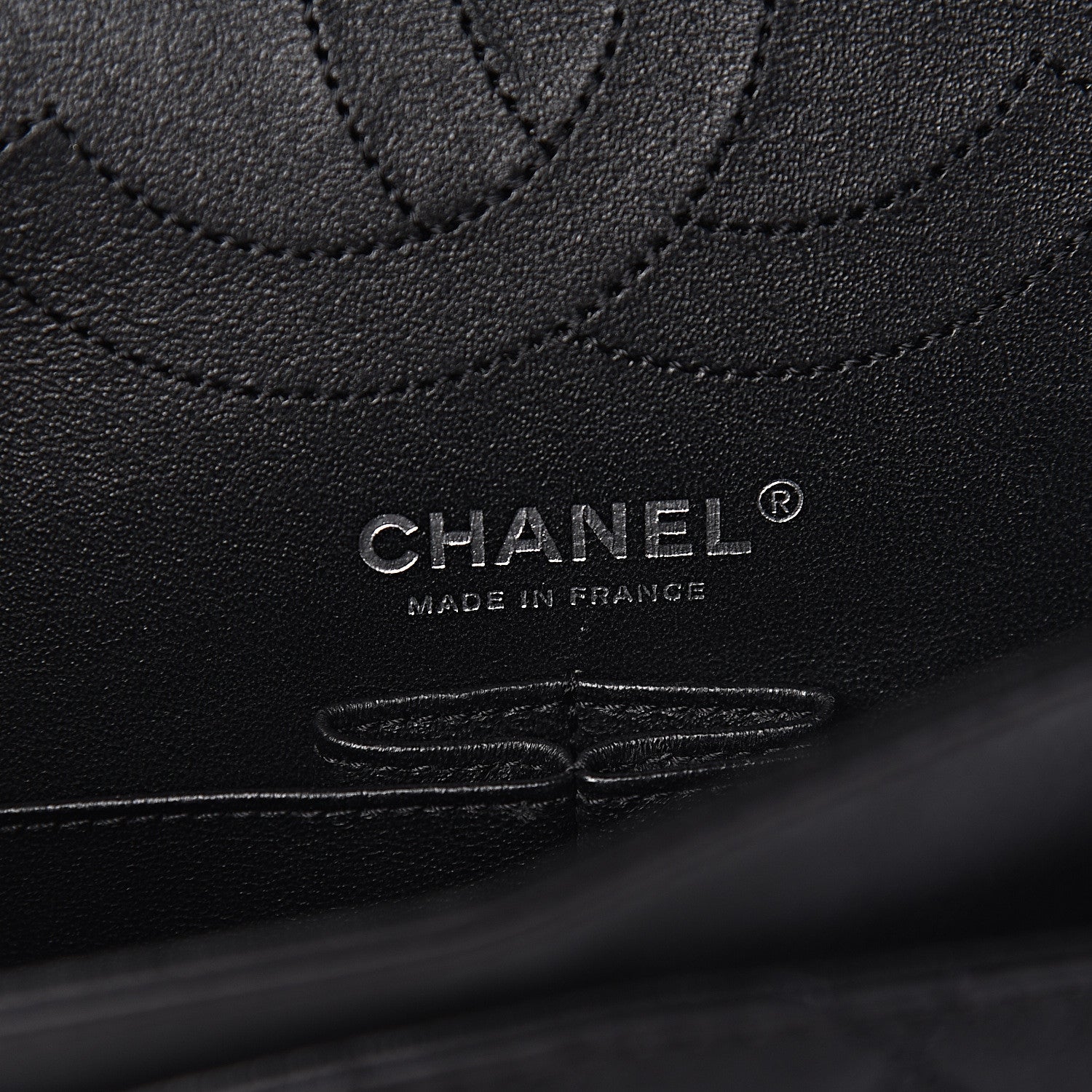 Chanel Calfskin Quilted 2.55 Reissue 225 Flap So Black 6 of 12