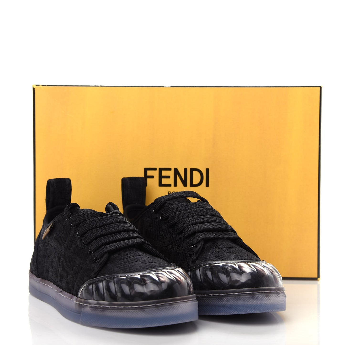 Corda FF Promenade Low Top Sneakers 37.5 Black