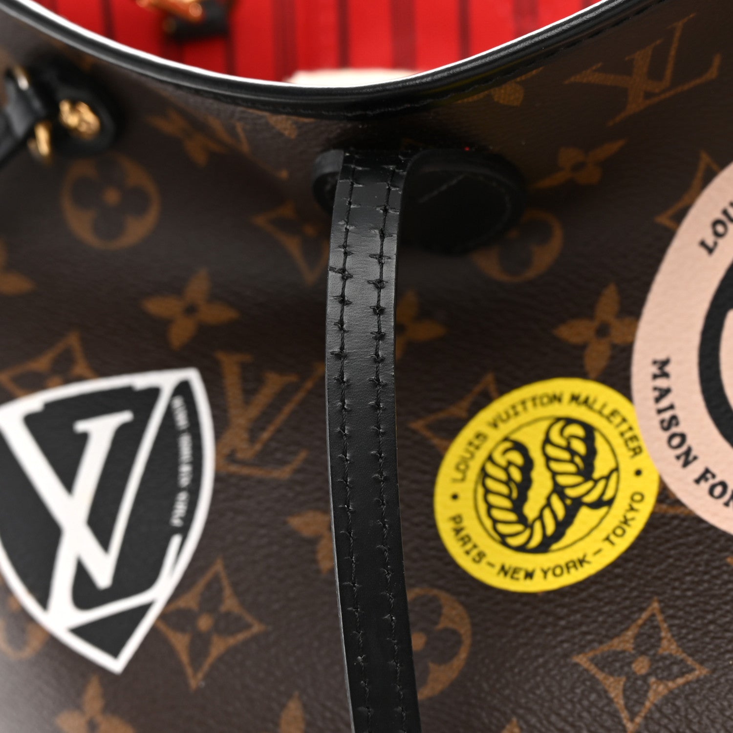 Louis Vuitton Monogram My LV World Tour Neverfull MM 14 of 19