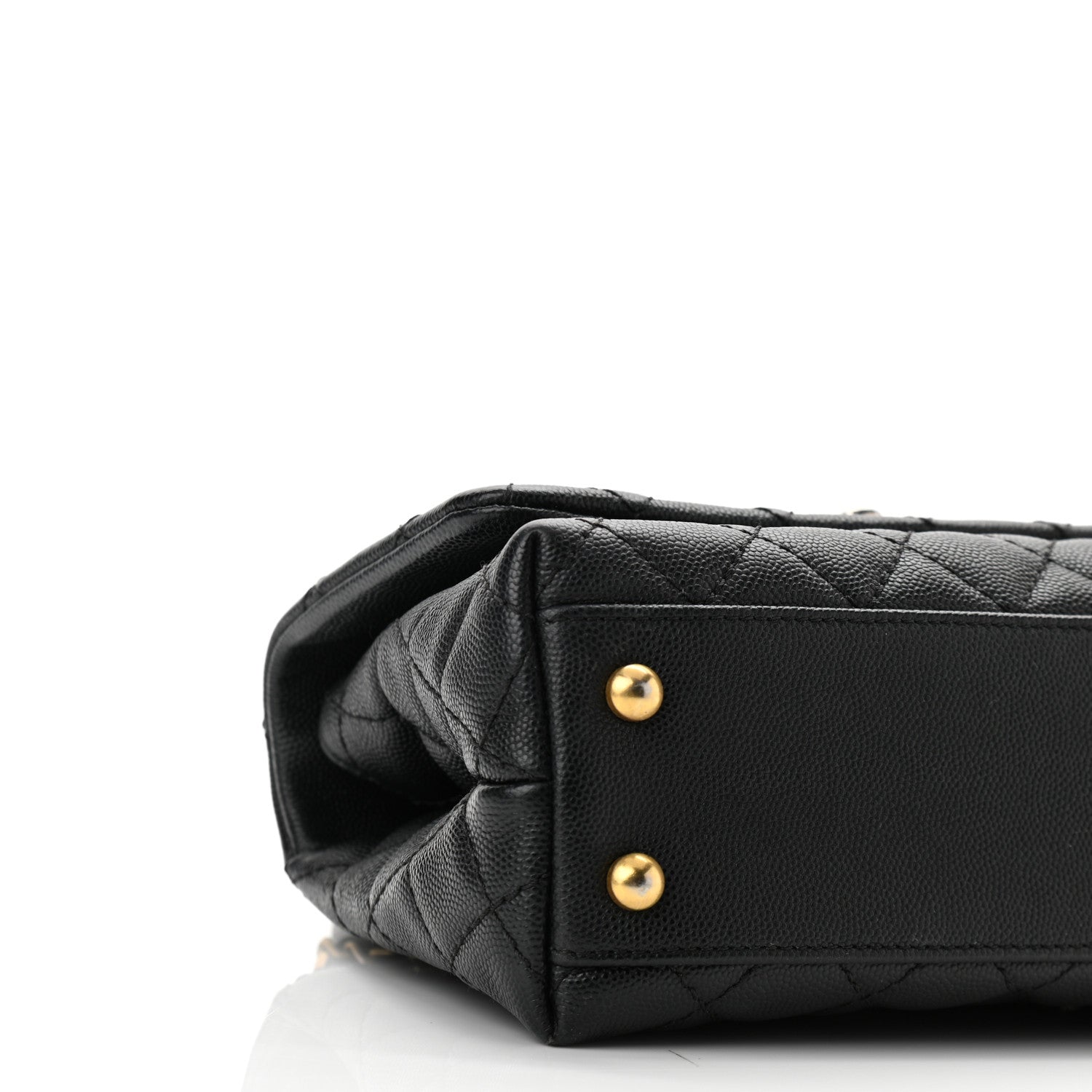 Chanel Caviar Quilted Mini Coco Handle Flap Black 8 of 9