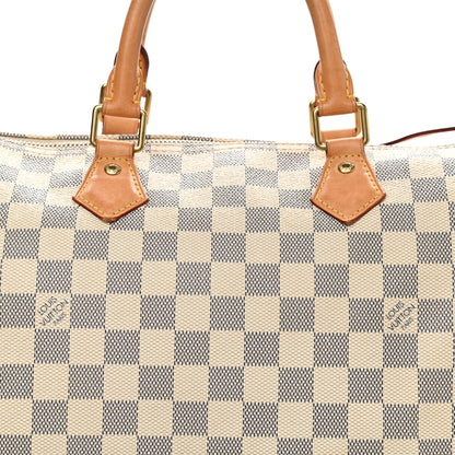 Louis Vuitton Damier Azur Speedy 30 9 of 12