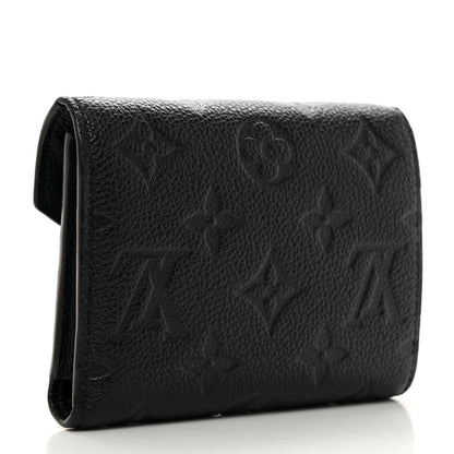 Louis Vuitton Empreinte Victorine Wallet Black 3 of 7