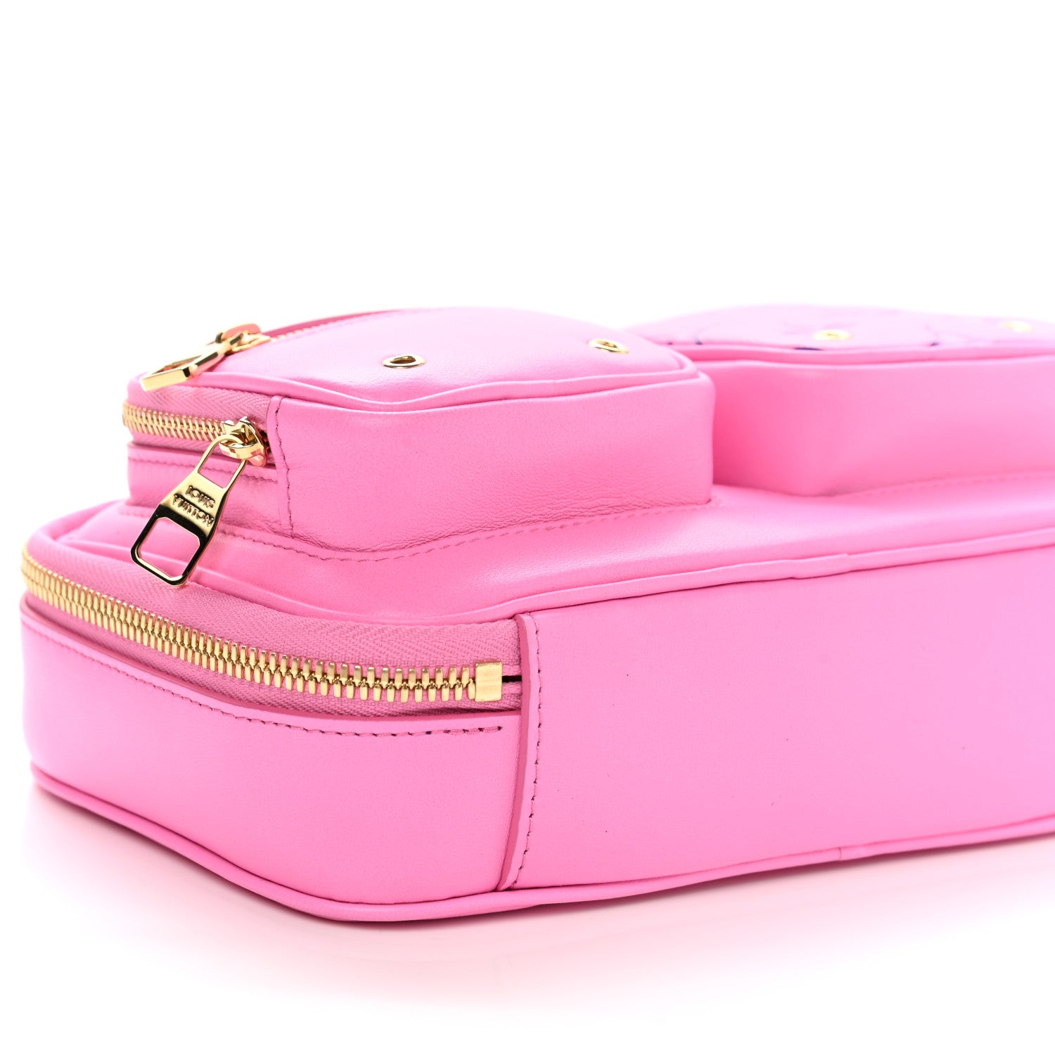 Louis Vuitton Calfskin Embossed Monogram Vuittamins Utility Crossbody Rose Violet 8 of 9