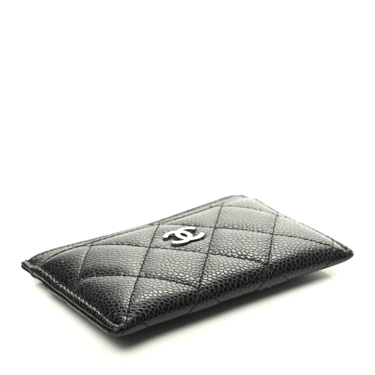 Chanel Caviar Quilted Card Holder Black 4 of 8