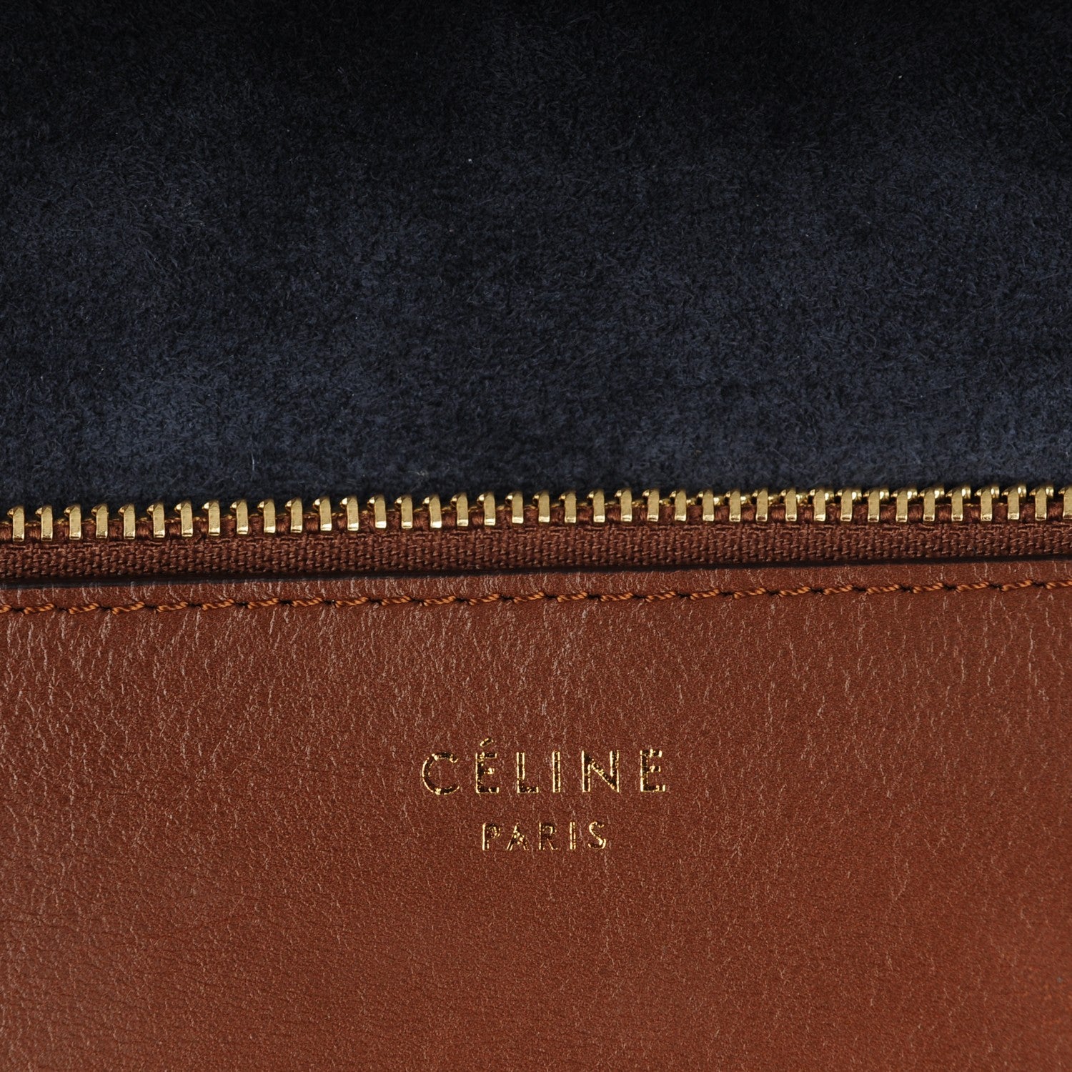 Celine Smooth Calfskin Blade Flap Camel 6 of 8