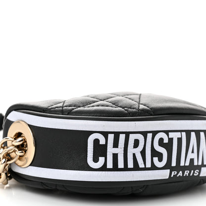 Christian Dior Lambskin Cannage Micro Dior Vibe Hobo Bag Black 9 of 11