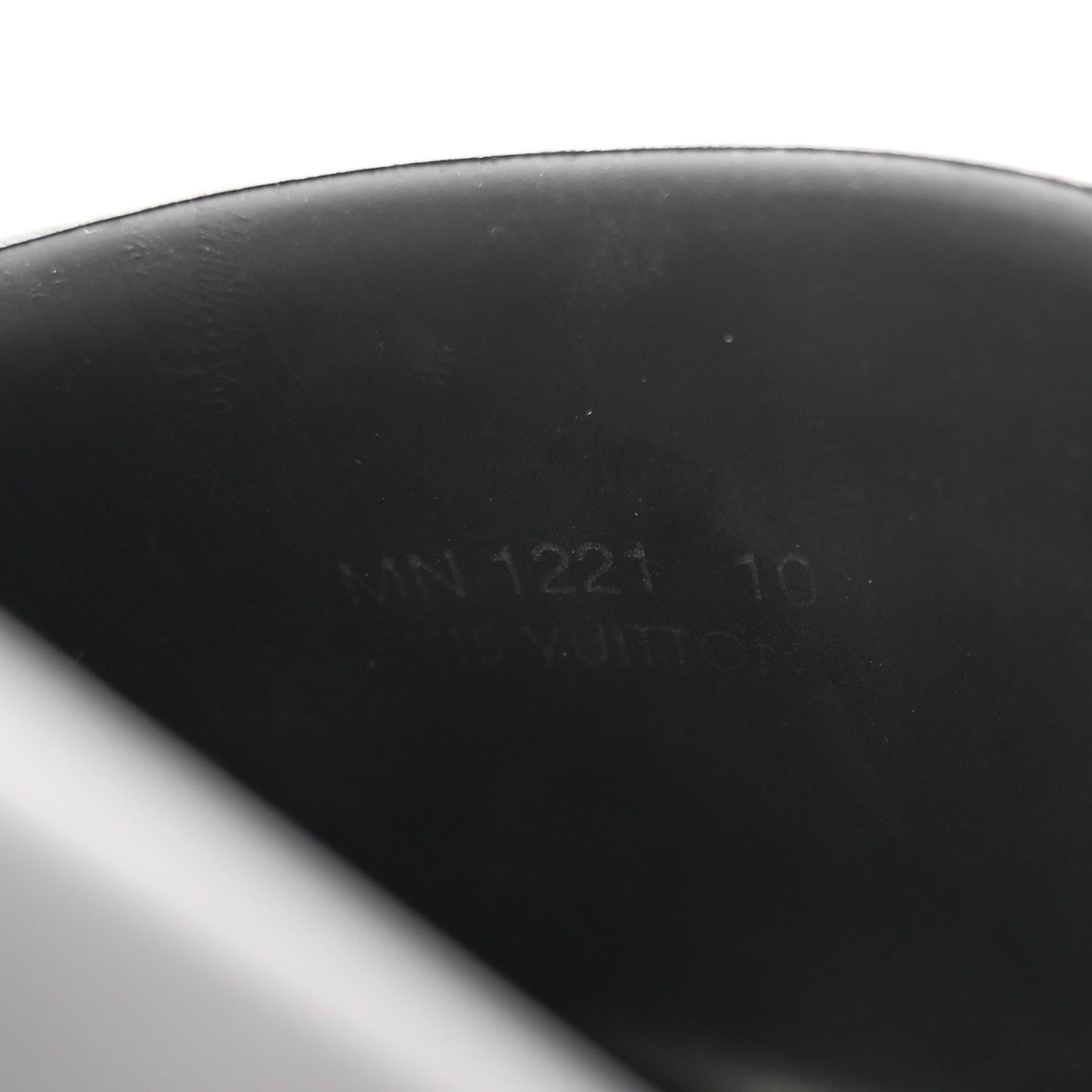 Rubber Embossed Monogram Mens Waterfront Mules 10 Black