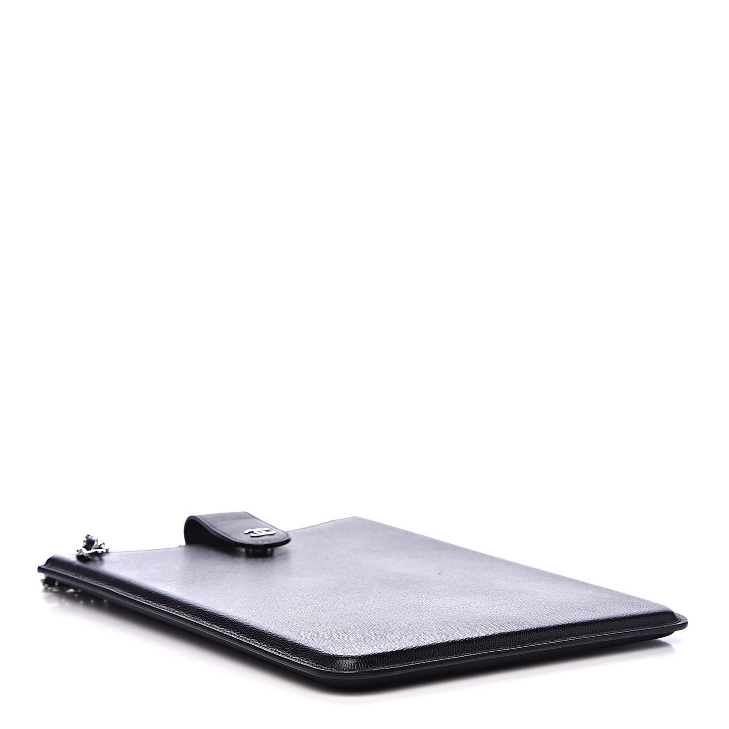 Caviar iPad Case Crossbody Black