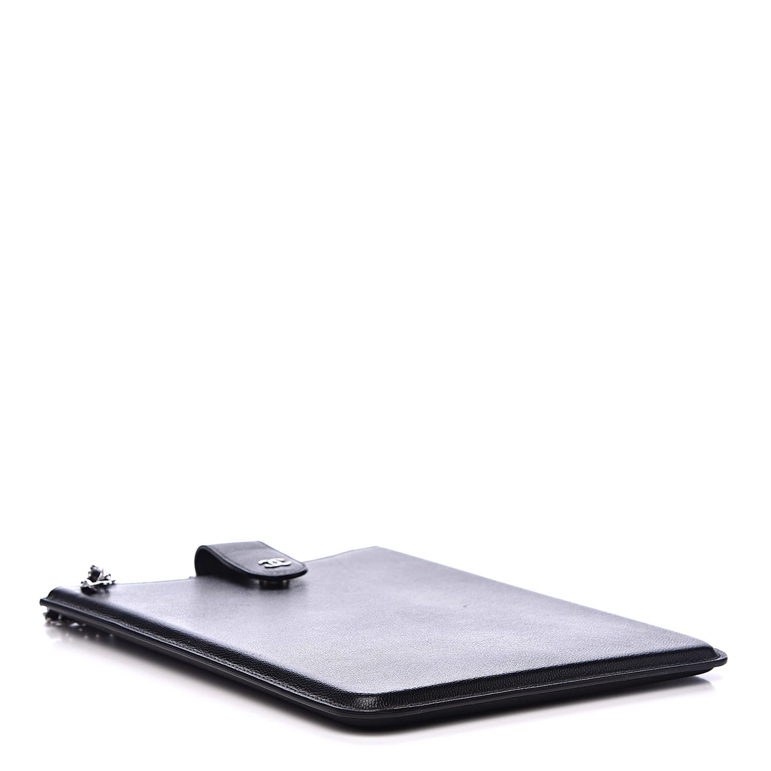 Chanel Caviar iPad Case Crossbody Black 4 of 9