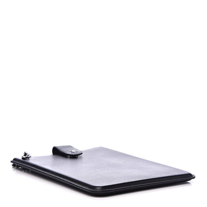 Chanel Caviar iPad Case Crossbody Black 4 of 9