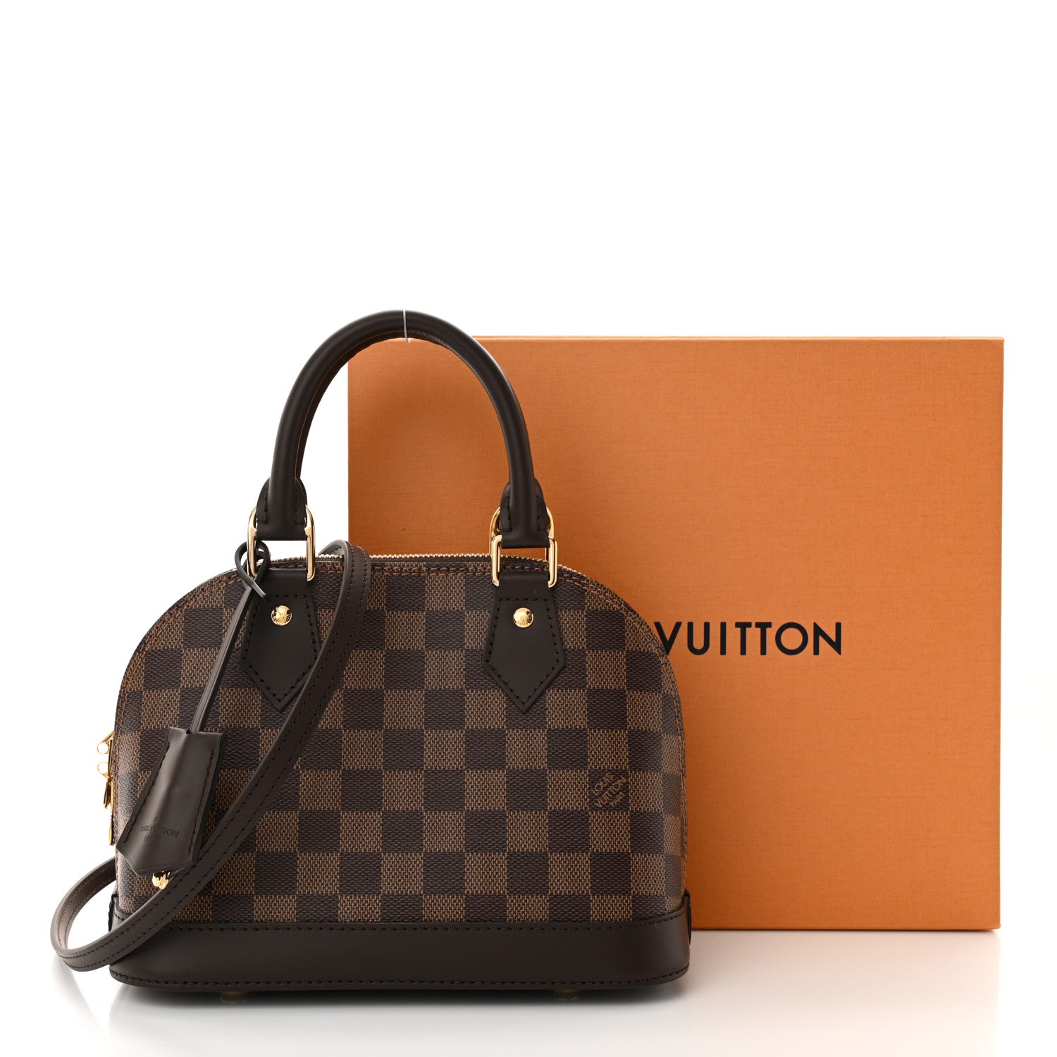 Louis Vuitton Damier Ebene Alma BB 10 of 10