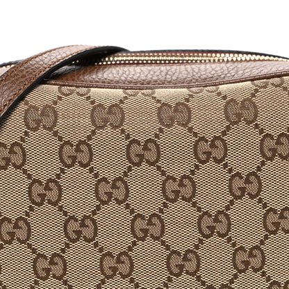 Gucci Monogram Mini Bree Messenger Bag Beige Tabacco 8 of 10
