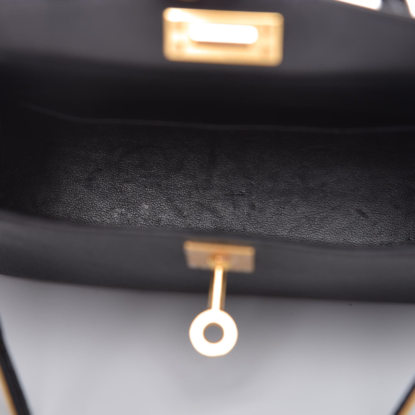 Chevre Chandra Mini Kelly Sellier 20 Black