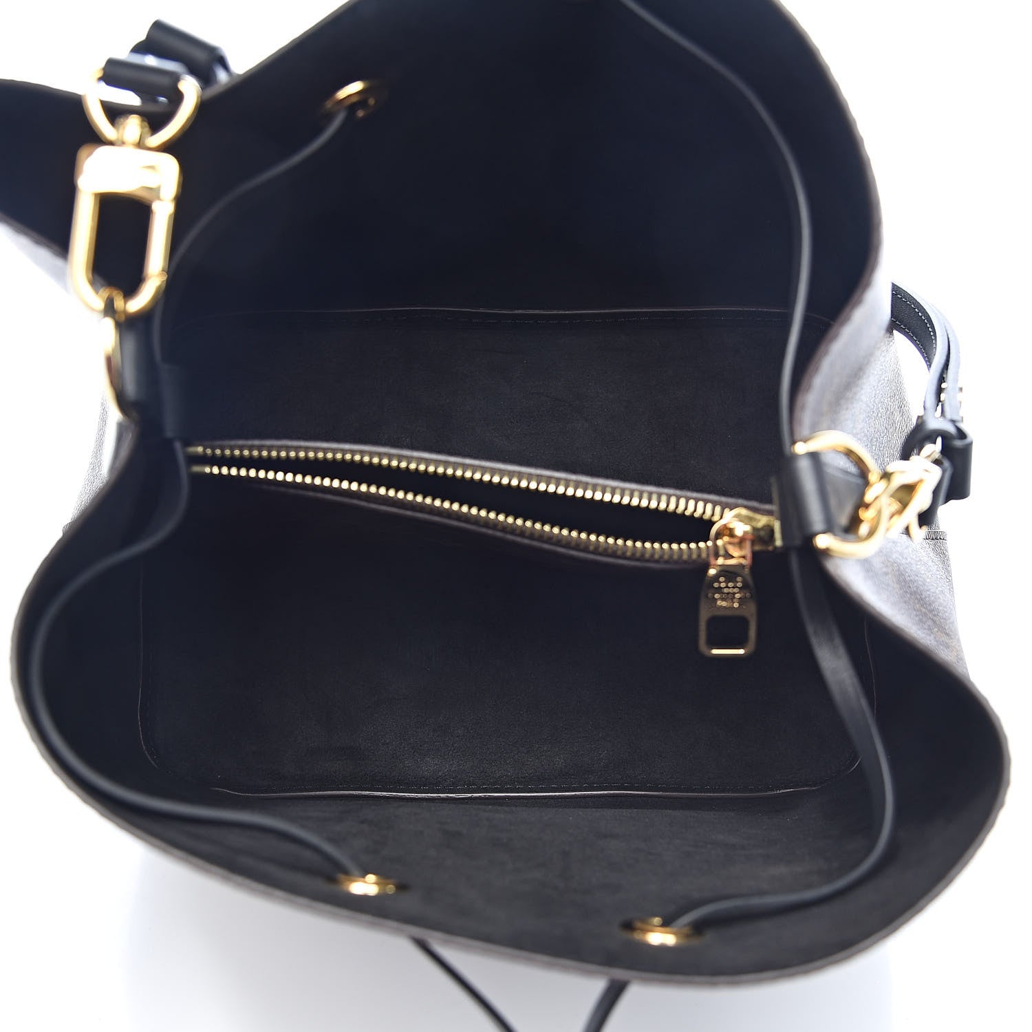 Louis Vuitton Monogram Neonoe MM Black 5 of 9