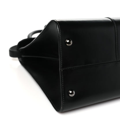 Delvaux Calfskin MM L'Humour Brillant Satchel Black 9 of 11