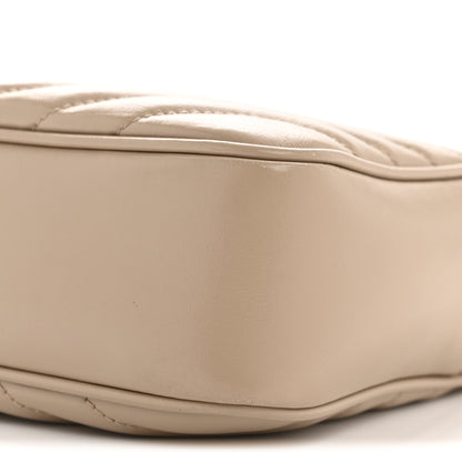 Saint Laurent Calfskin Matelasse Monogram Lou Camera Bag Dark Beige 10 of 12