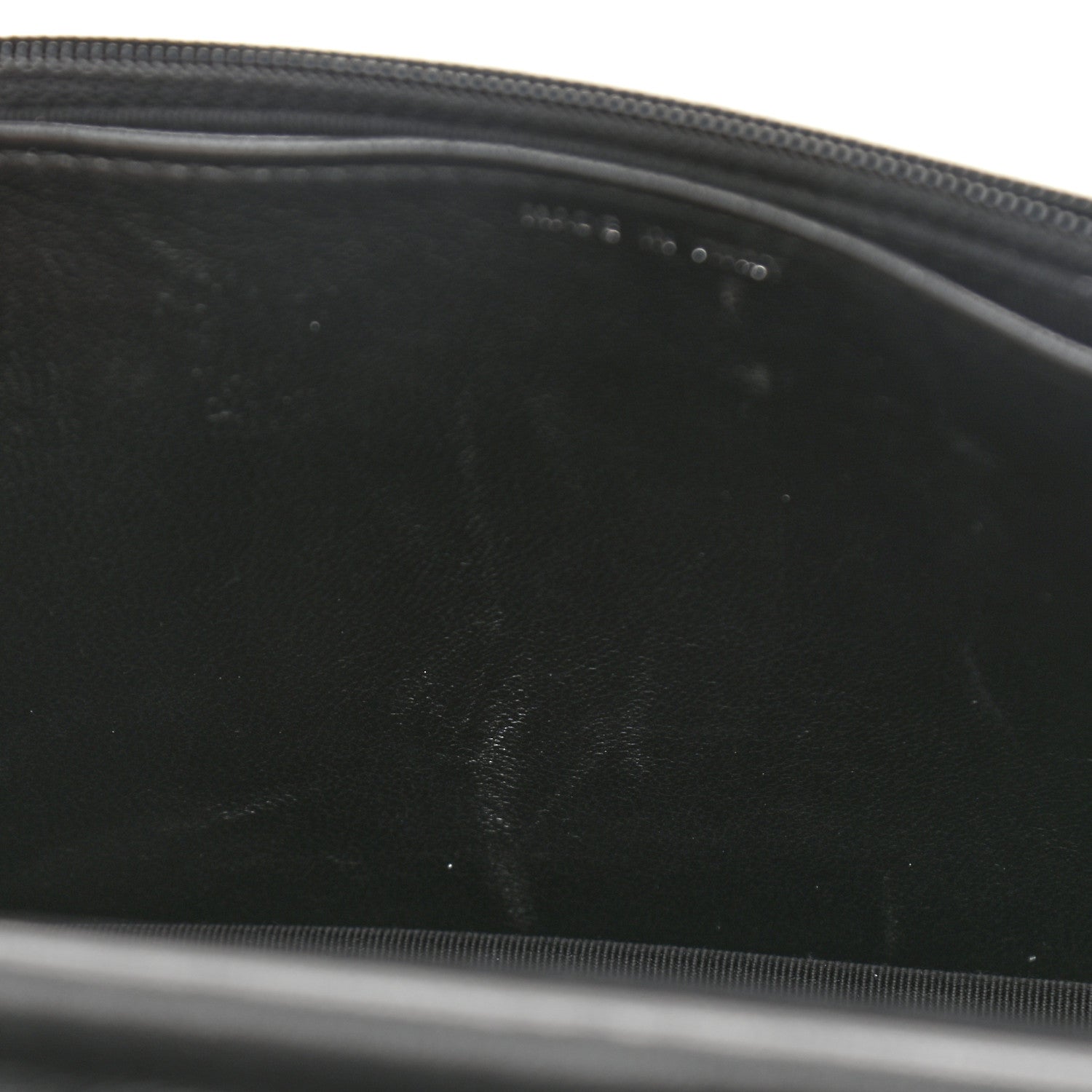Chanel Lambskin Chevron Quilted Wallet On Chain WOC So Black 13 of 13