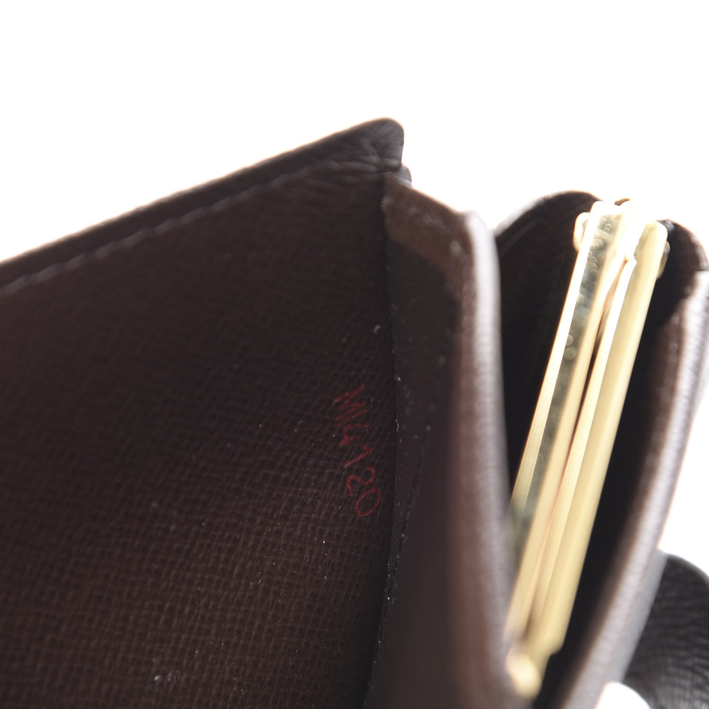 Damier Ebene French Purse Wallet