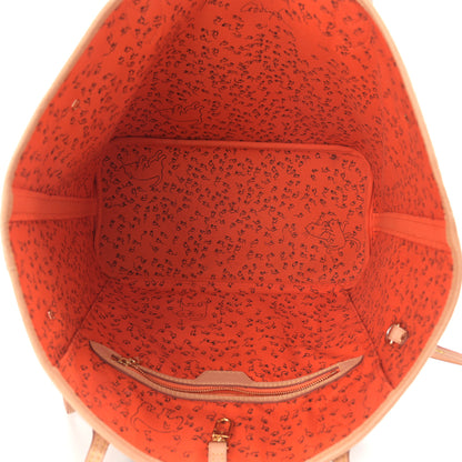 Louis Vuitton Catogram Neverfull MM Marron 5 of 12
