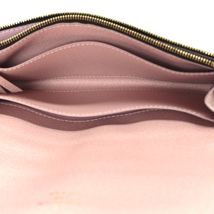 Louis Vuitton Damier Ebene Caissa Wallet Rose Ballerine 5 of 10