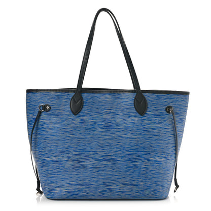 Louis Vuitton Epi Neverfull MM Denim Light 2 of 12