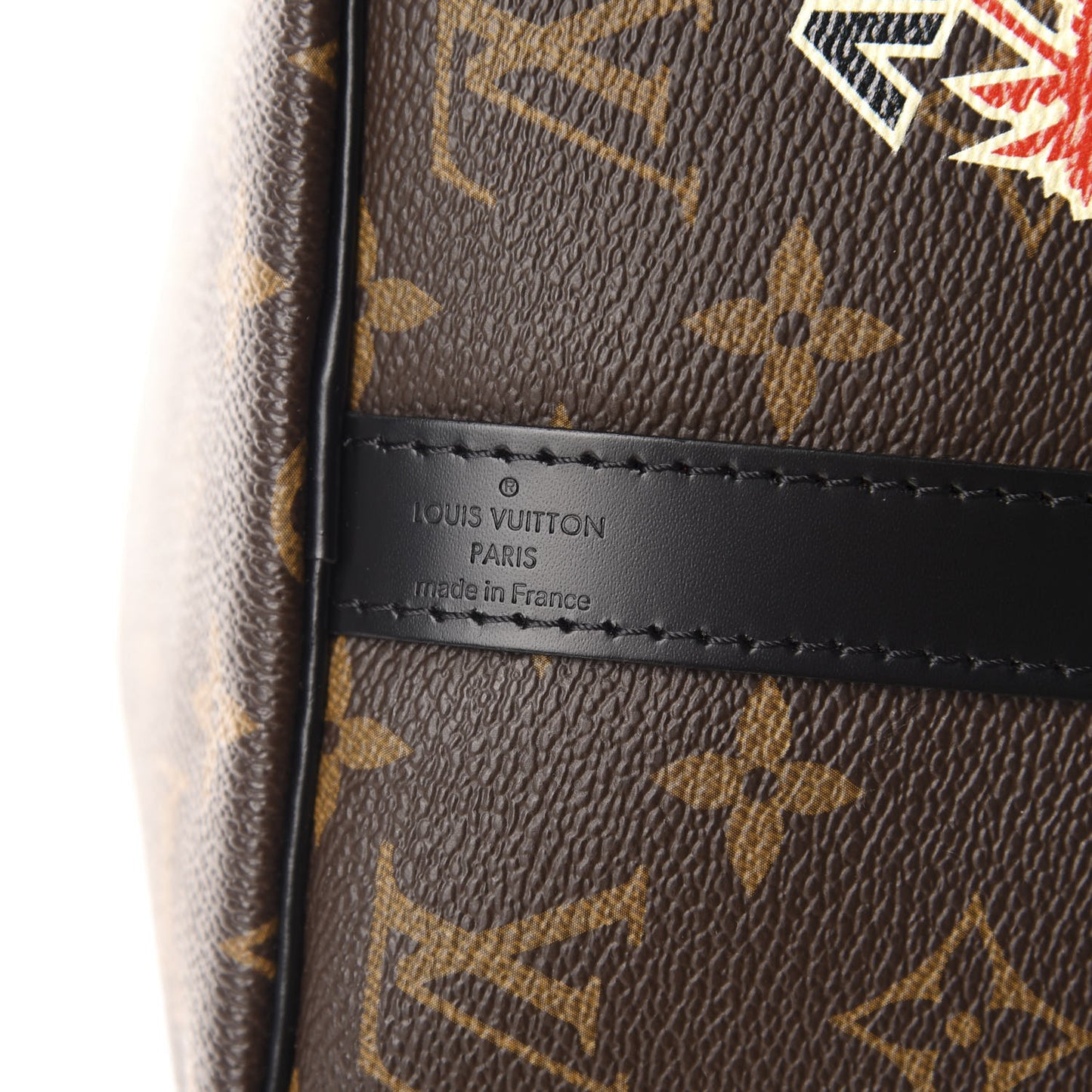 Monogram My World Tour Speedy Bandouliere 30 Black