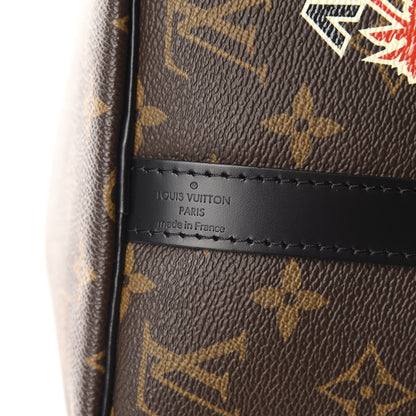 Louis Vuitton Monogram My World Tour Speedy Bandouliere 30 Black 9 of 12