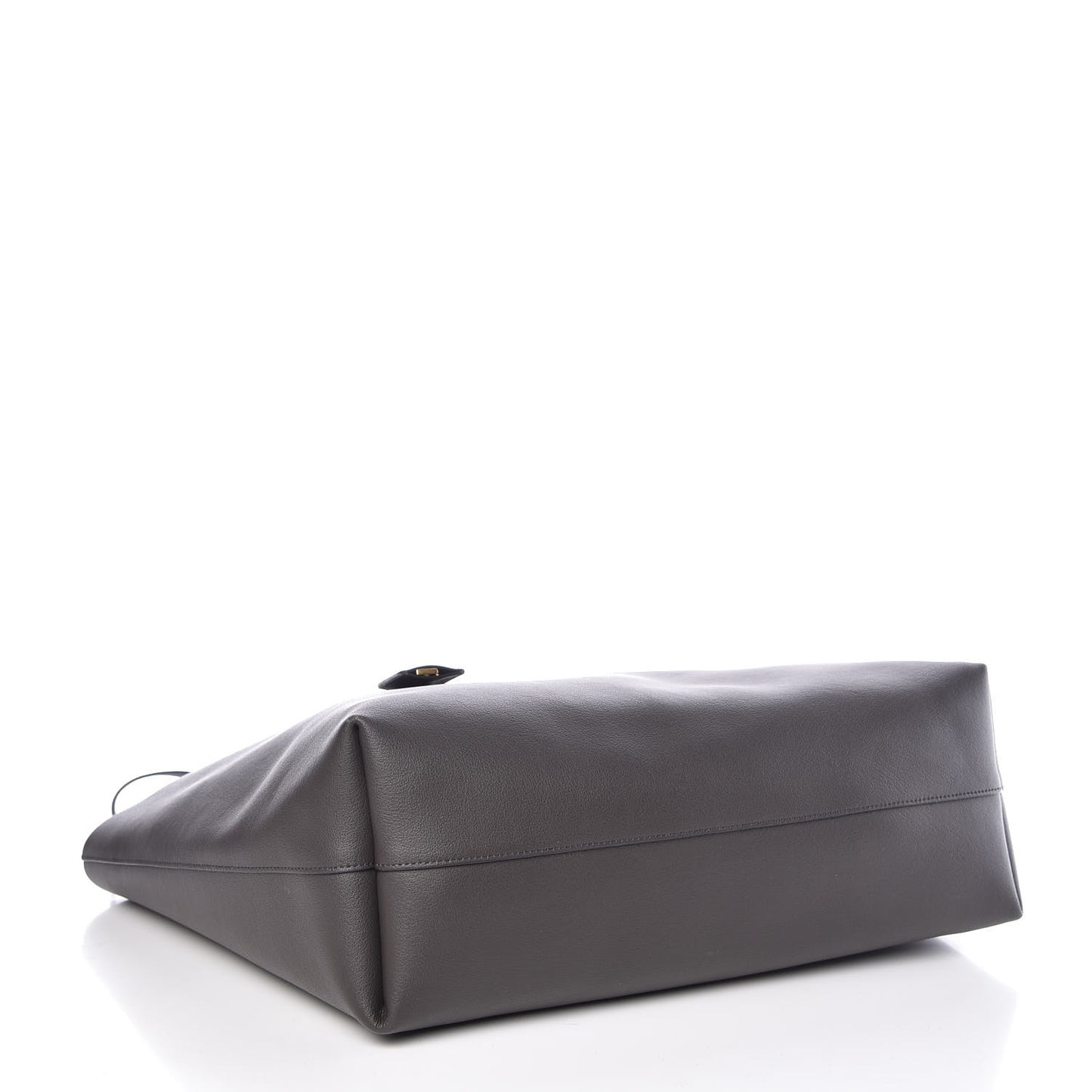 Calfskin Large Shopping Tote Earth