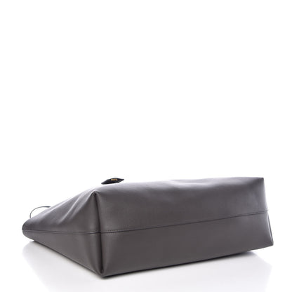Saint Laurent Calfskin Large Shopping Tote Earth 5 of 9