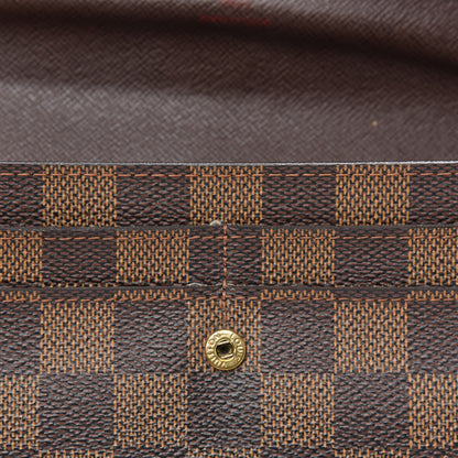 Louis Vuitton Damier Ebene Sarah Wallet 8 of 14