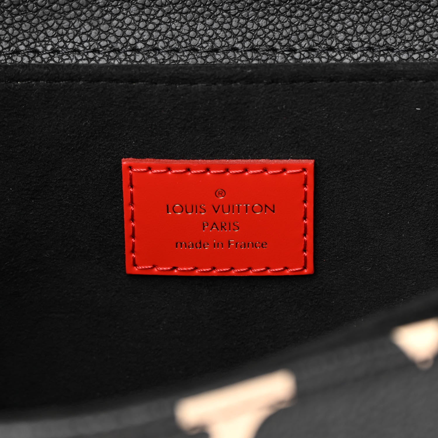 Louis Vuitton LOUIS VUITTON Empreinte Monogram Giant Crafty Pochette Metis Black Creme 6 of 12