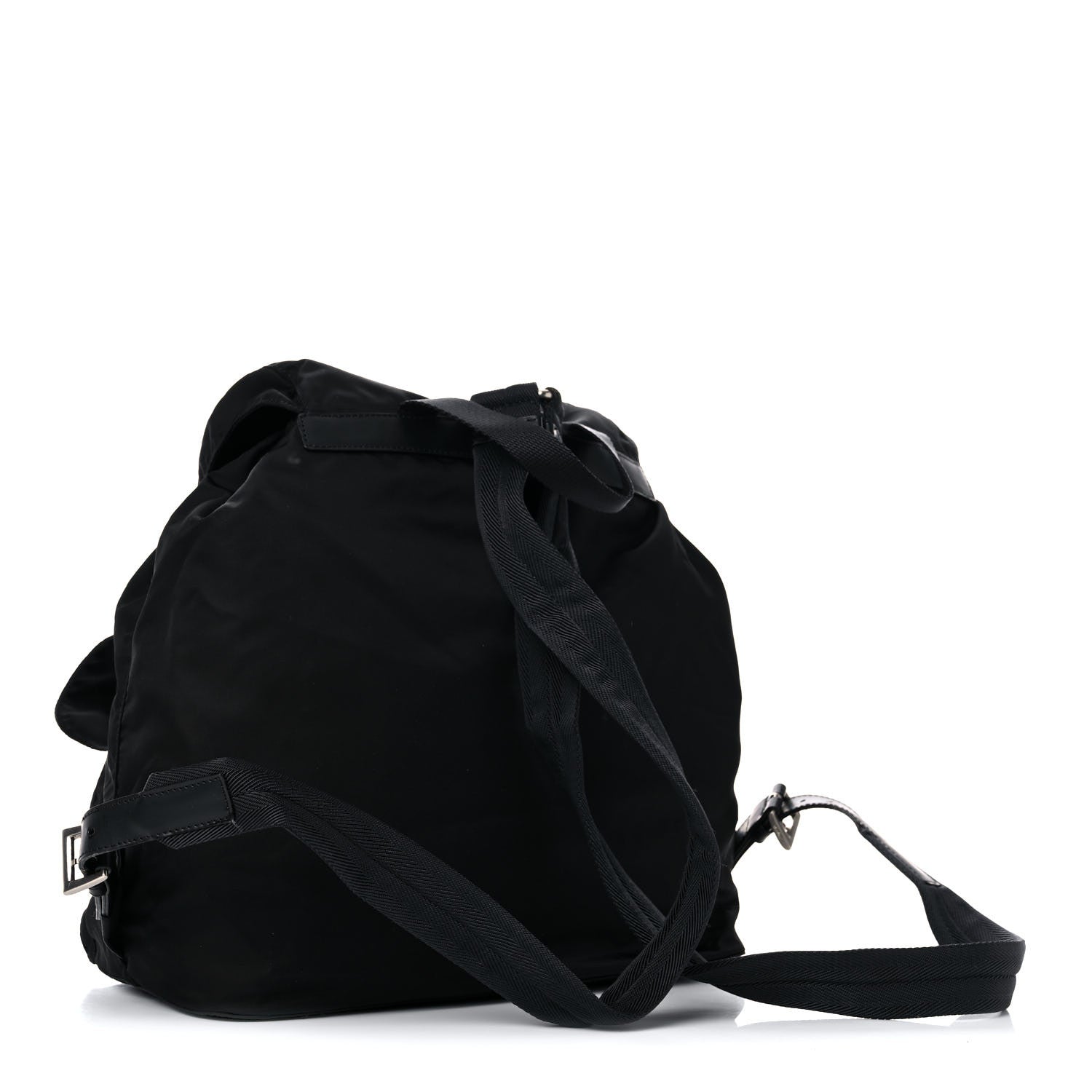 Prada Nylon Vela Medium Backpack Black 3 of 14
