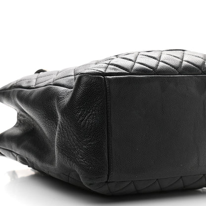 Chanel Caviar Quilted Grand Shopping Tote GST Black 9 of 21